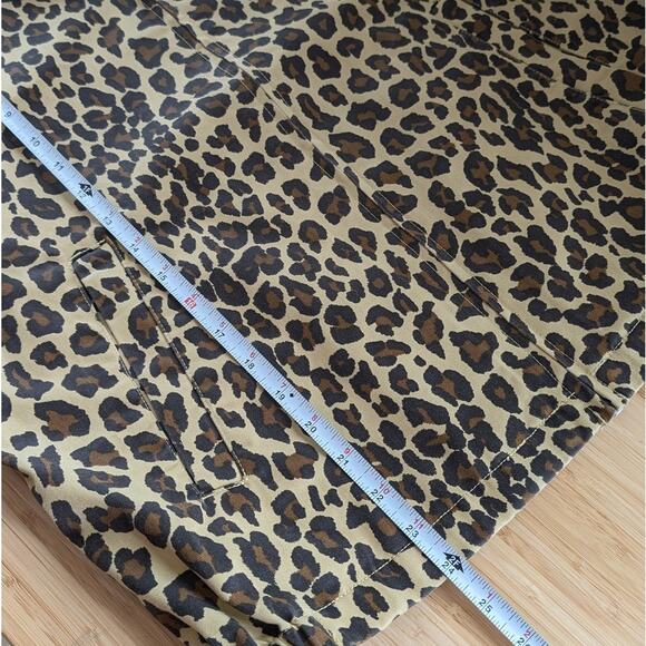 Supreme Toy Machine Harrington Animal Print Leopard Cotton Twill Jacket, size S - Picture 7 of 11